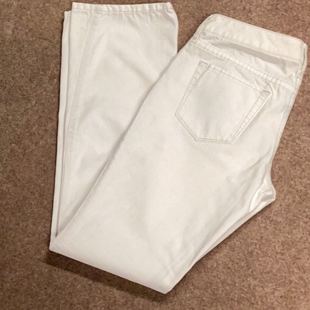 Women’s White Stretch Jeans
